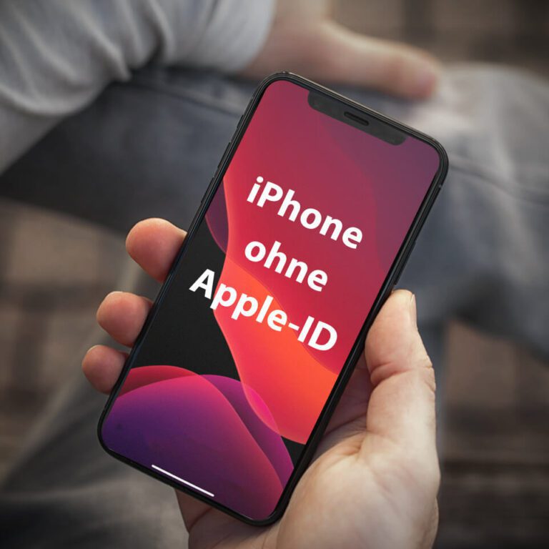 iPhone ohne AppleID einrichten geht das? Und wie?