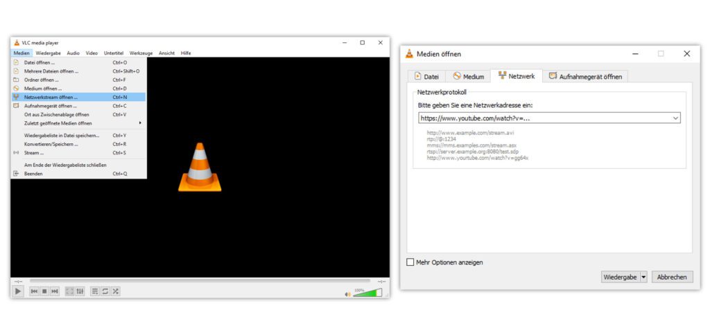 Auch am Windows PC könnt ihr YouTube-Videos im VLC Player abspielen. Einfach, gratis und ohne Werbeunterbrechung.