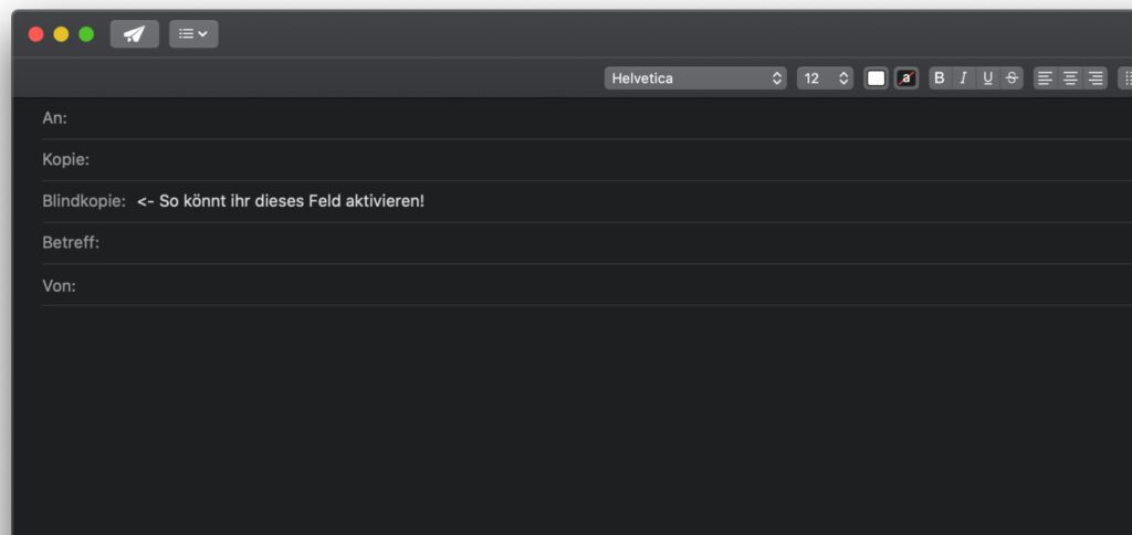 Blindkopie in Apple Mail am Mac nutzen: Hier findet ihr die Schritt-für-Schritt-Anleitung für das Aktivieren vom Adressfeld „Blindkopie“ in der Mail App unter macOS.