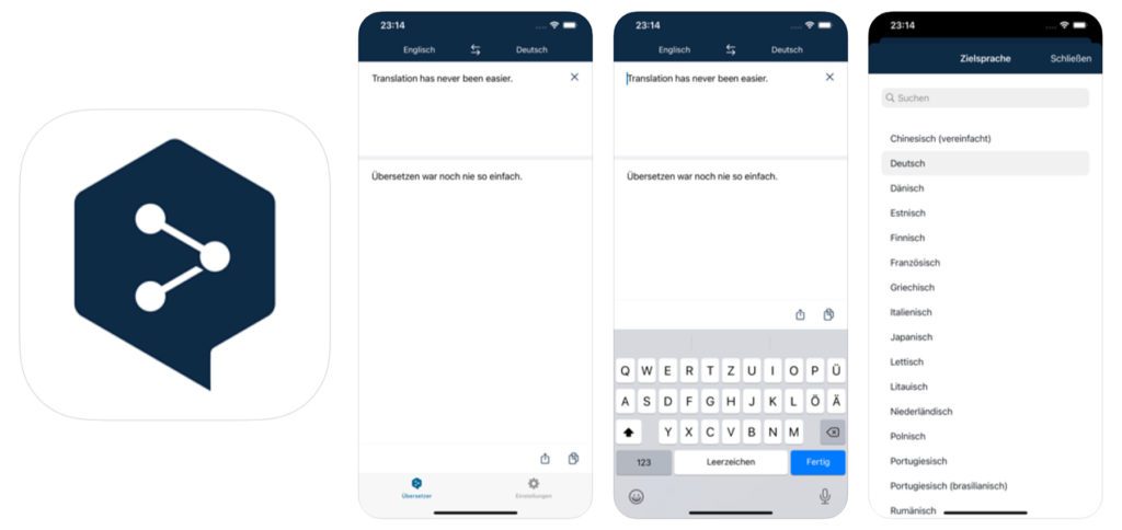 Anstatt über den mobilen Browser könnt ihr DeepL nun auch als eigenständige Software auf Apples Mobilgeräten nutzen. Die DeepL App für iPhone, iPad und iPod Touch funktioniert ab iOS 14.2 und iPad 14.2.