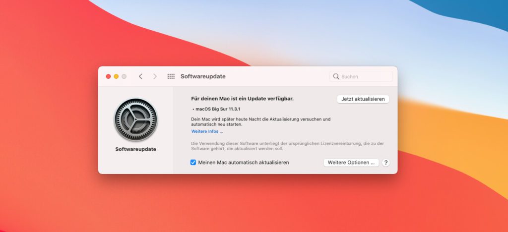 Das neue macOS 11.3.1 Update für macOS Big Sur ist ein Sicherheitsupdate, das zwei Lücken in WebKit schließt.