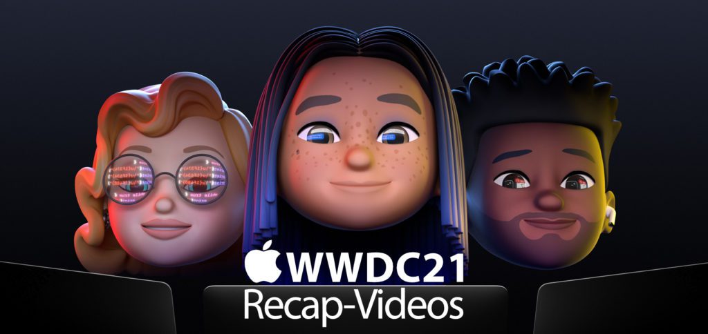 Mit dem WWDC21 Recap-Videos könnt ihr euch einen Überblick darüber verschaffen, was an den einzelnen Tagen der Entwickler/innen-Woche von Apple passiert ist. So findet ihr vielleicht genau die Inhalte, die euch besonders interessieren.