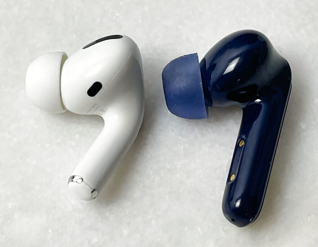 Gibt es Unterschiede zwischen der aktiven Geräuschunterdrückung der AirPods Pro und der Soundcore Life P3? Aus meiner Sicht nicht – bis auf den zusätzlichen Stimmen-Modus, welchen die Soundcore Kopfhörer bieten (Fotos: Sir Apfelot).