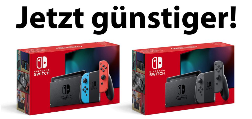 Die Nintendo Switch, mit der ihr unterwegs und zuhause am TV aktuelle Videospiele spielen könnt, gibt es jetzt zum neuen Tiefpreis. 