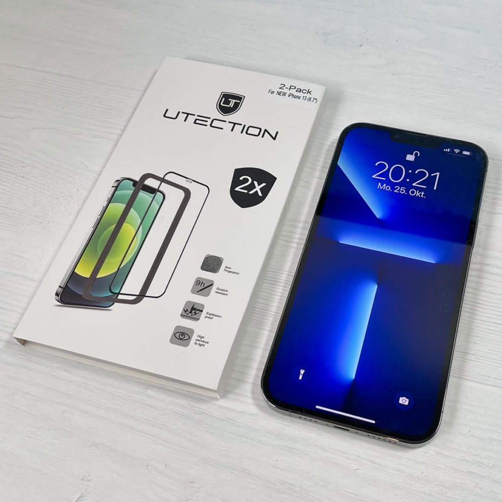 Utection Panzerglas für iPhone 13 Pro Max im Test