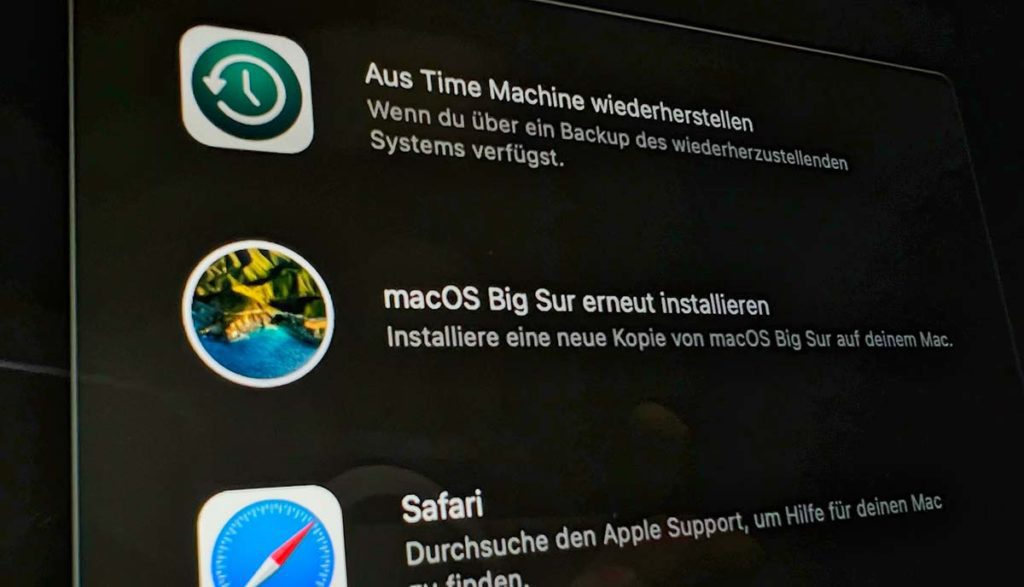 Möchte man die Zugriffsrechte am Mac reparieren, kommt man oftmals nicht um den Wiederherstellungsmodus herum (Foto: Sir Apfelot).