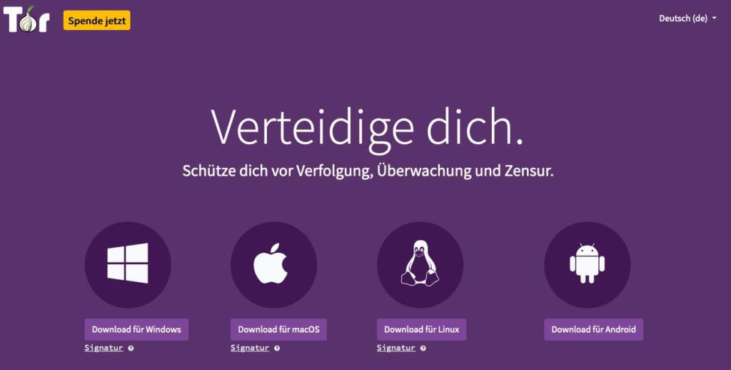 Der Tor Browser ist quelloffen und sorgt durch eine ausgeklügelte Verkettung von mehreren Computern dafür, dass der eigentliche Nutzer anonym bleibt. Der Nachteil ist, dass er dadurch relativ langsam wird.