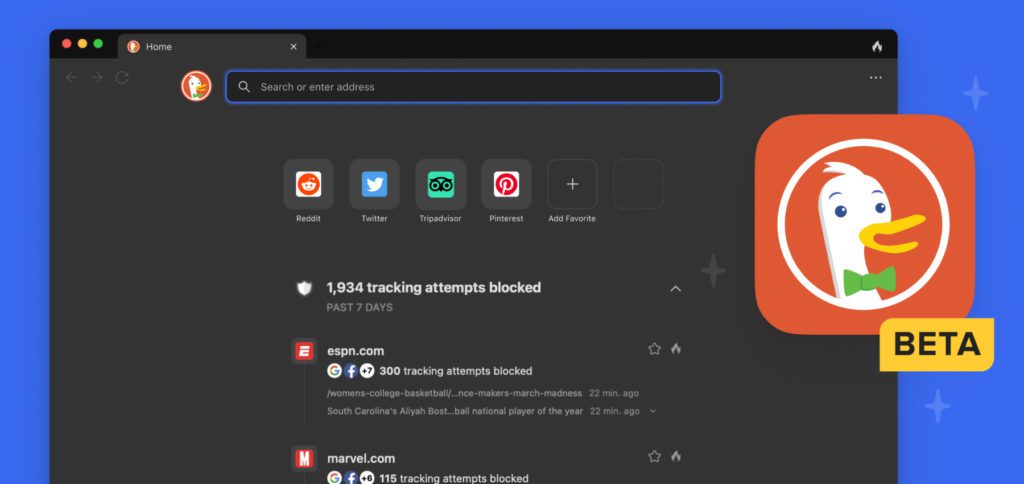 Der DuckDuckGo Browser für den Mac befindet sich im Beta-Test. Der neue Webbrowser von den Macher/innen der DuckDuckGo-Suchmaschine soll Privatsphäre im Internet noch einfacher machen.
