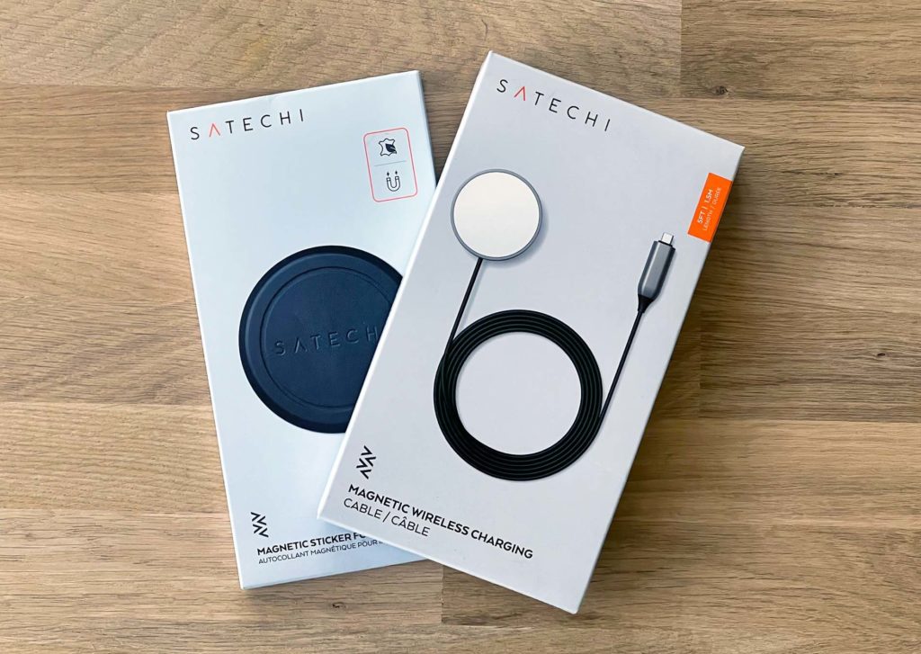 Satechi hat mir das Magnetic Wireless Charging Cable und den Magnetic Sticker für einen Test zugeschickt (Fotos: Sir Apfelot).