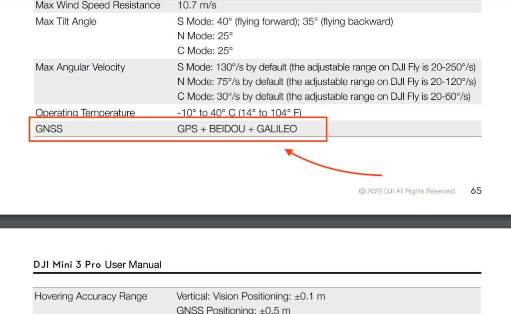 Die neue DJI Mini 3 Pro hat als GNSS kein GLONASS mehr in Verwendung. Warum dies der Fall sein könnte, möchte ich hier im Beitrag darlegen.