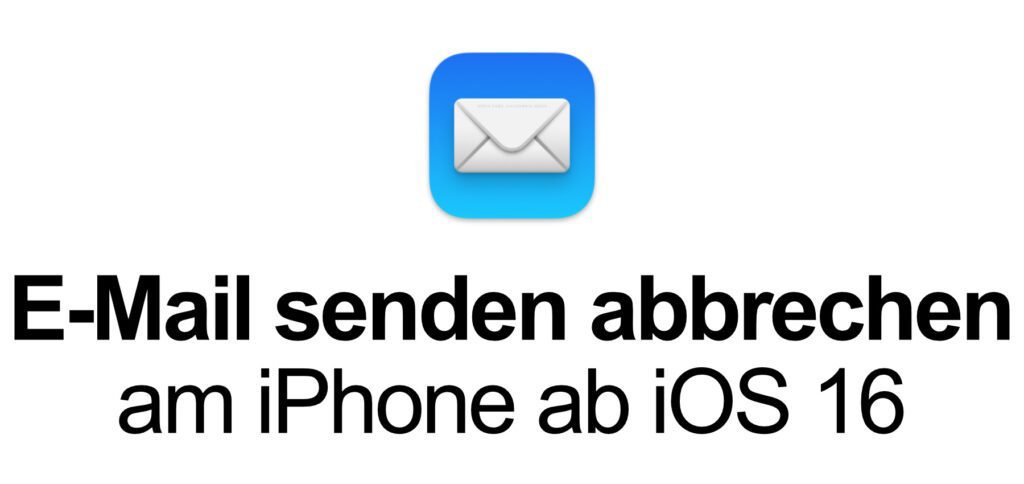 Am Apple iPhone das Senden einer E-Mail abbrechen und die Nachricht widerrufen, das geht in der Mail App des Systems. Die Anleitung dazu findet ihr hier.