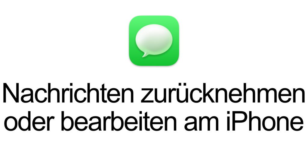 In der Nachrichten App am Apple iPhone könnt ihr eine Nachricht zurücknehmen oder bearbeiten. Wie das funktioniert, das lest ihr in den folgenden Anleitungen. Zudem gibt es Ausnahmen, etwa für SMS-Nachrichten.