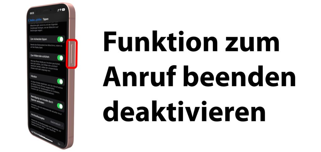 Am iPhone den Anruf mit der Seitentaste beenden: Das kann nützlich oder nervig sein. Wie ihr das Auflegen per Taste unter iOS deaktivieren könnt, das lest ihr in der folgenden Anleitung.