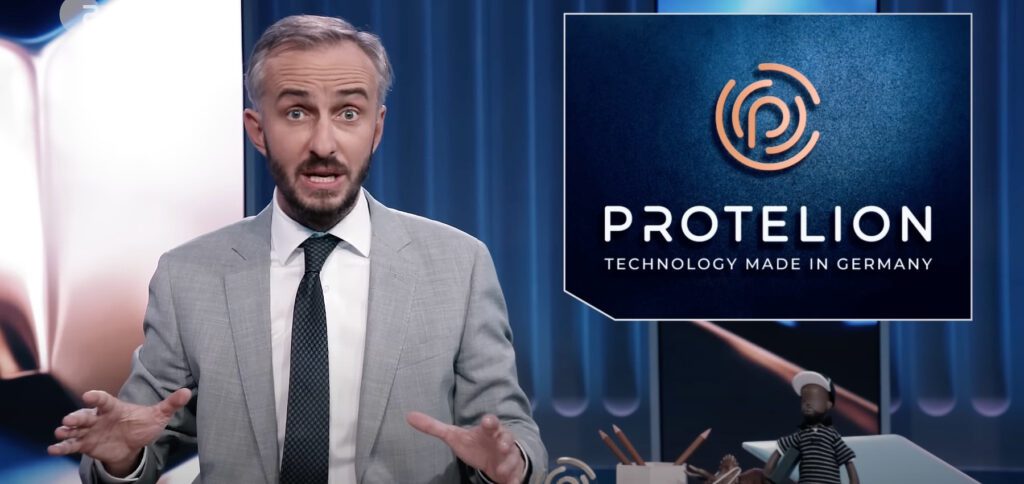 Protelion: Bitte bei Infotecs klingeln – Wie das ZDF Magazin Royale in seiner #Cyberclown-Folge aufzeigt, ist Deutschland nicht cyber-sicher. Es lohnt sich, den 22-minütigen Bericht zu schauen! Bild: YouTube-Screenshot