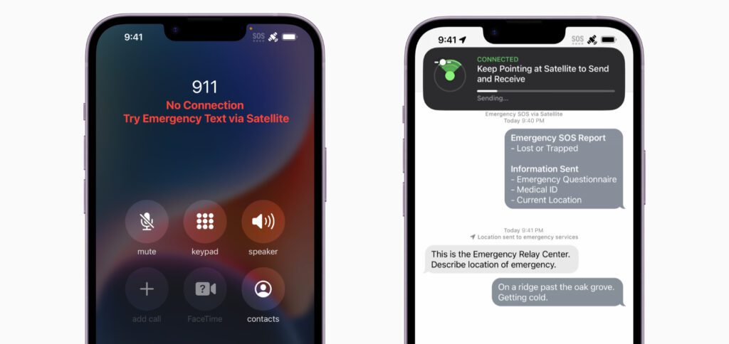 Ab dem Apple iPhone 14 (Pro) sowie ab iOS 16.1 kann ein Notruf ohne Mobilfunk und WLAN über Satellit abgegeben werden. Infos zur Funktion sowie zum Start in Deutschland findet ihr hier.