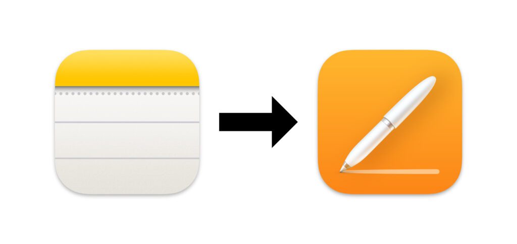 Seit dieser Woche steht ein iWork-Update bereits, das euch unter anderem ermöglicht, Notizen in Pages zu öffnen und zu bearbeiten. Hier zeige ich euch, wie das am Mac und iPhone funktioniert.