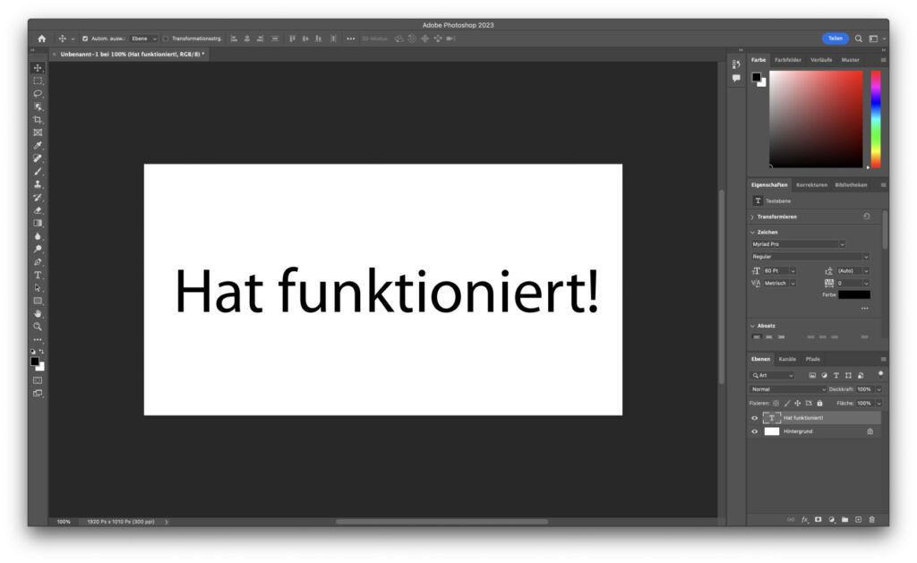 Photoshop zum kleinen Preis: Es funktioniert!