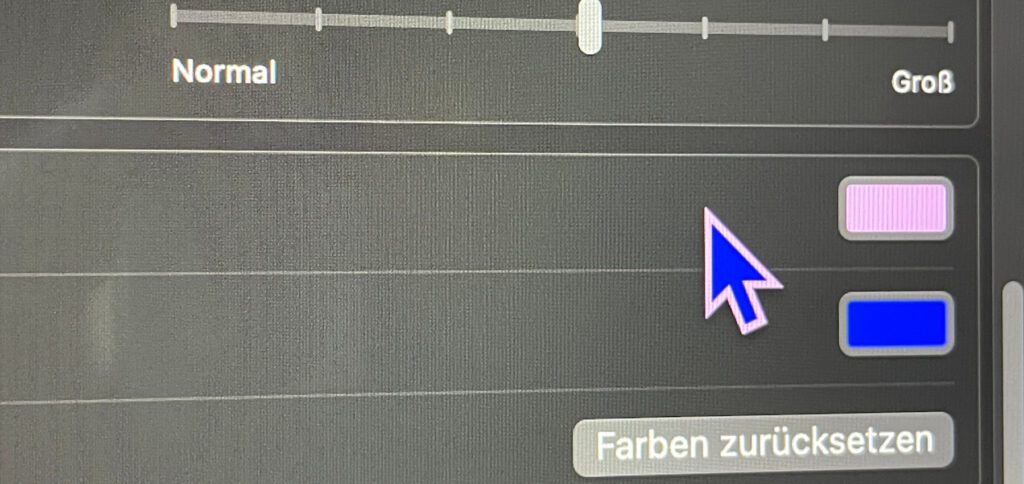 Wie ihr am Apple Mac für die Maus die Zeigergröße und die Zeigerfarben ändern könnt, das erfahrt ihr hier.