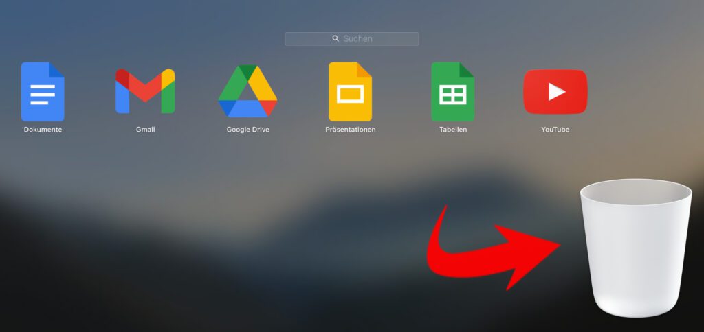 Hat man Google Chrome am Mac installiert, können sich Verknüpfungen zu Googles Online-Diensten im Launchpad platzieren. Wie man diese entfernt, das erfahrt ihr hier.