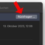 Apple Mail App: Vorschläge für Rückfragen deaktivieren (Mac + iPhone)