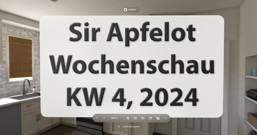 Die Sir Apfelot Wochenschau ist wieder da! Die Themen für die Kalenderwoche 4 im Jahr 2024 sind unter anderem: Netflix schafft das Basis-Abo für alle ab, Amazon entdeckt zu viel automatisch übersetzte Web-Inhalte, NFC-Öffnung und Sideloading fürs iPhone mit iOS 17.4, Oscar-Nominierungen für Apple-Filme, und mehr!