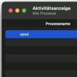 Was ist apsd und warum läuft dieser Prozess auf meinem Mac?