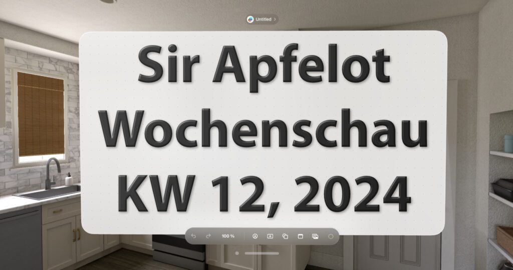 In der Sir Apfelot Wochenschau für die Kalenderwoche 12 des Jahres 2024 findet ihr unter anderem diese Meldungen: BahnCard 25 und 50 nur noch digital, Aus für Apple-Händler Gravis, Chinas Mondmission, Nvidia Blackwell KI-Plattform, Neuralink-Patient im Video, News zum iPhone 17, und mehr!