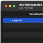 Was ist suggestd und warum läuft dieser Prozess auf meinem Mac?