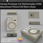 GSM-Handy mit Wählscheibe „Macintosh Phone 128k“ bei Kleinanzeigen