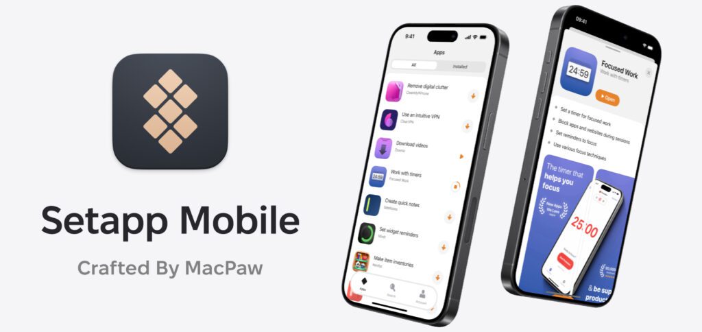 Setapp Mobile bietet für einen festen Abo-Preis 50+ iPhone-Apps werbefrei an. Das seit Jahren auf dem Mac bewährte Setapp-Prinzip kann nun unter iOS genutzt werden.