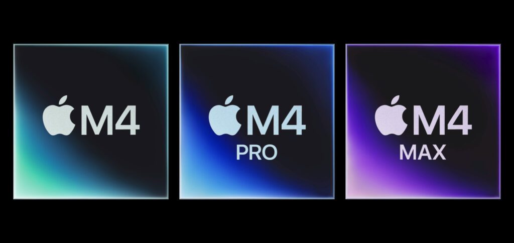 Neben dem bereits bekannten M4 wurden diese Woche auch der M4 Pro und der M4 Max vorgestellt. Hier gibt es die wichtigsten Daten der neuen Apple Silicon Chips.