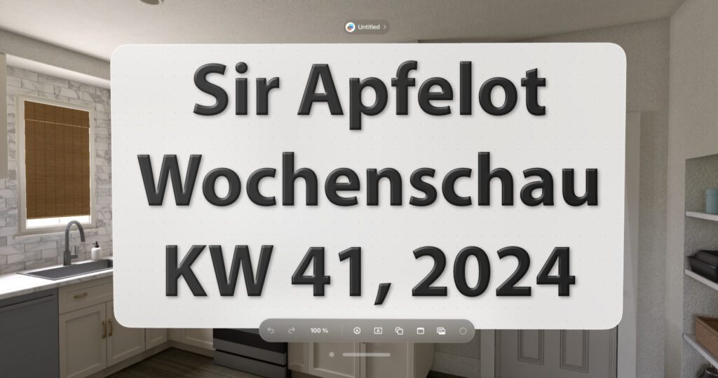 In der Sir Apfelot Wochenschau für die Kalenderwoche 41 des Jahres 2024 mit dabei: Adobe mit neuem, lächerlichen Lizenzmodell, Amazon darf keine 4K-Fire TV Sticks mehr verkaufen, Apple kündigt Swift Student Challenge 2025 an, Anpassungen an der iCloud-Webseite, und mehr!