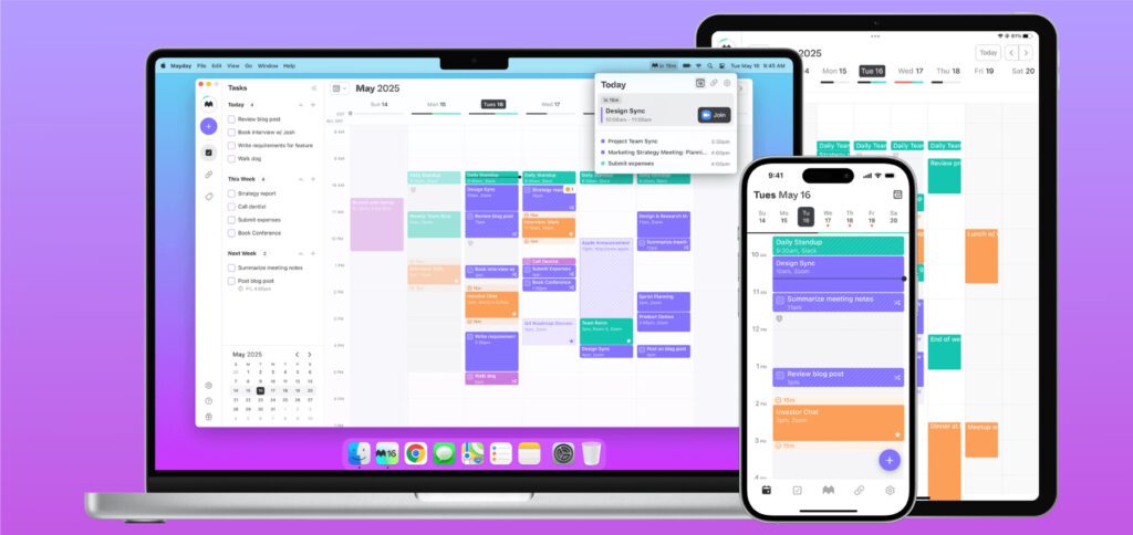 Bietet Apples Kalender App bald umfangreiche KI-Funktionen an Mac, iPad und iPhone? Die Übernahme von Mayday vor über einem Jahr deutet darauf hin.