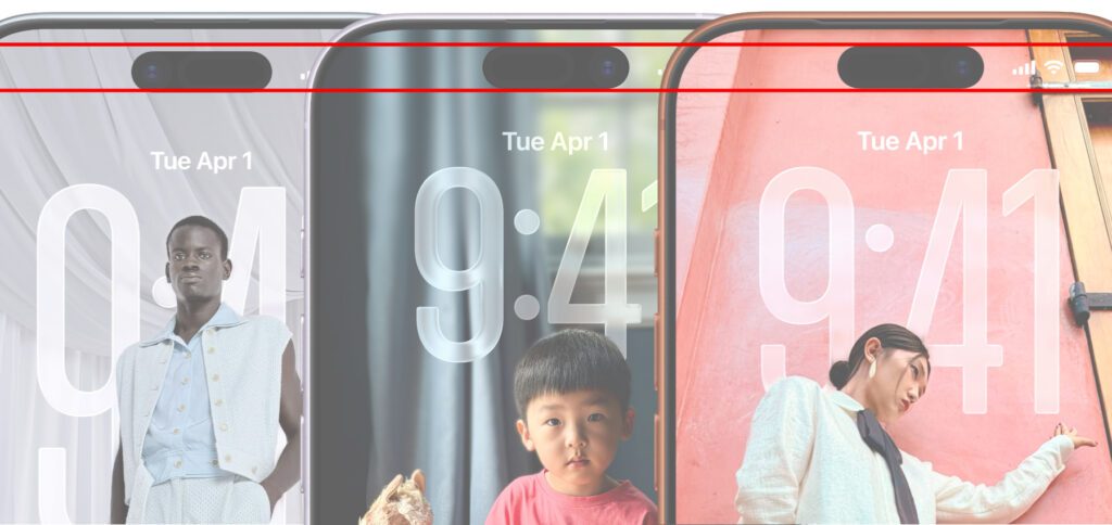 V.l.n.r.: iPhone Air, iPhone 17, iPhone 17 Pro.