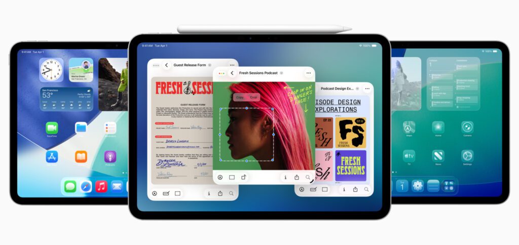 Nicht nur Liquid Glass Design: Vorschau App, Programmfenster und weitere Mac-ähnliche Features kommen mit iPadOS 26 aufs iPad.