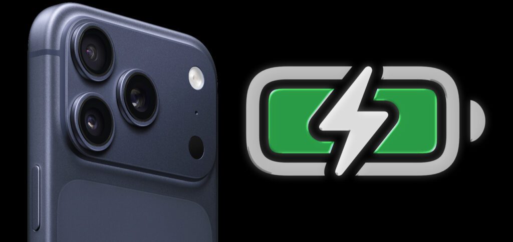 Apple iPhone 17 Pro Max: Hier gibt's die Akku-Kapazität in Milliamperestunden (mAh). Neben dem SIM- auch für das eSIM-Modell mit über 5.000 mAh.