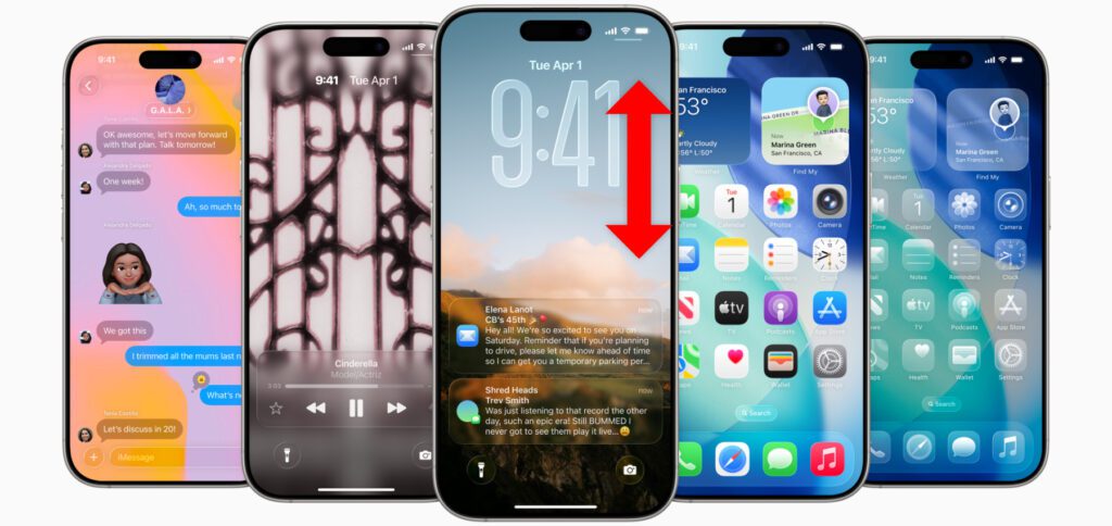 Die Uhrzeit auf dem iPhone-Sperrbildschirm größer machen: Hier gibt es die Anleitung für die Uhr mit den langen Zahlen.