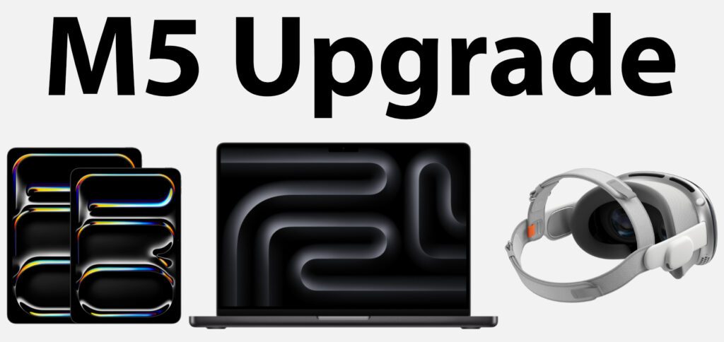 Drei Apple-Produktkategorien sollen noch diese Woche mit dem M5-Chip ein Hardwareupgrade bekommen. Wer ein 16 Zoll MacBook Pro will, muss wahrscheinlich länger warten.
