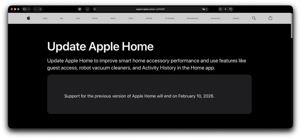 Die US-Version des Support-Dokuments wurde am 3. November 2025 mit der neuen Deadline ausgestattet. Auch Tage später steht in der deutschen Version noch der alte Hinweis.