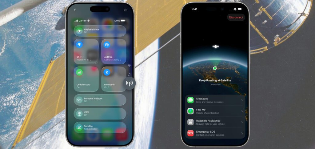 Nachrichten, Wo ist? und Notruf sind schon nutzbar – doch bald soll das Apple iPhone noch weitere Features per Satellitenverbindung zugänglich machen.