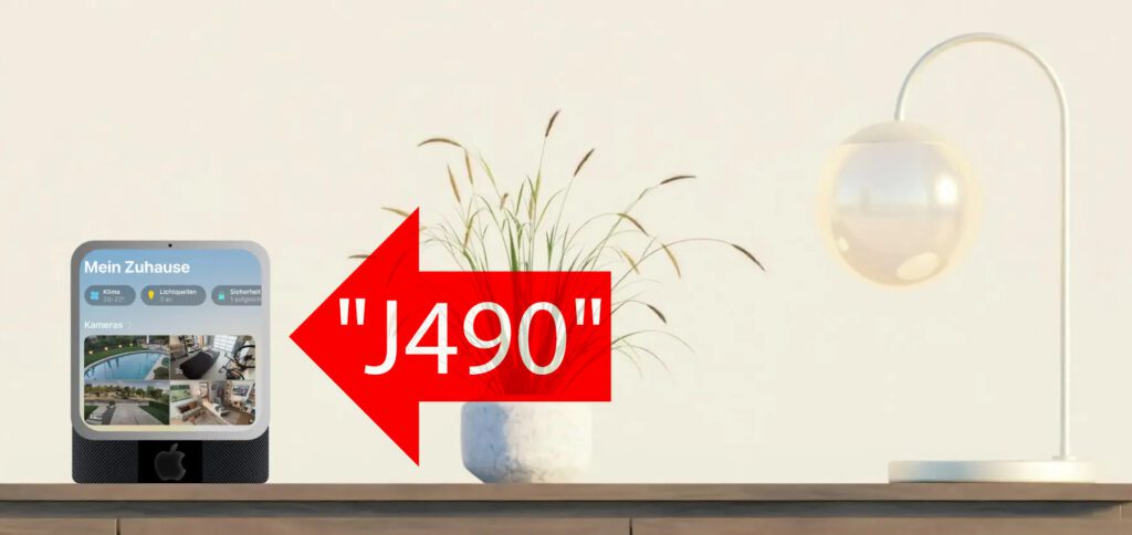 So oder so ähnlich könnte das Apple HomePad aussehen. Ein Code-Leak soll nun technische Details und den Marktstart in 2026 von "Gerät J490" aufzeigen.