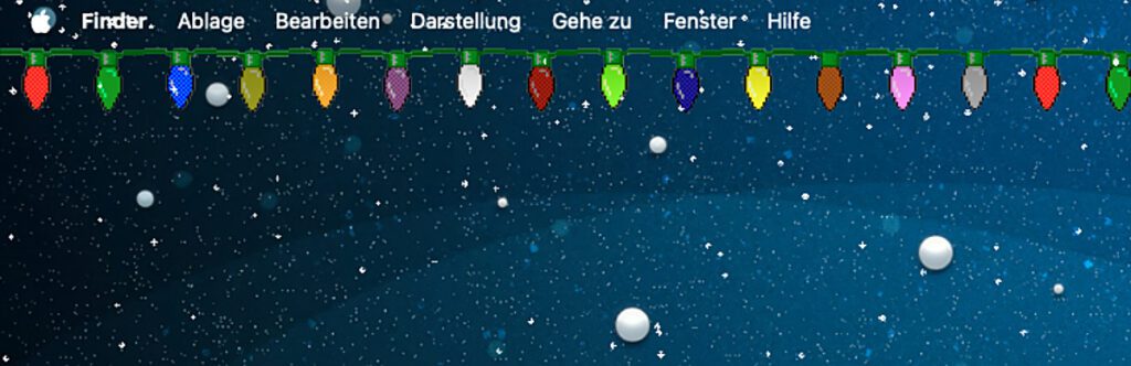 Die Snowy Lichterkette im Classic Type.